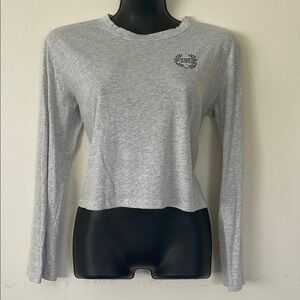 VS Gray Long Sleeve Women's Top